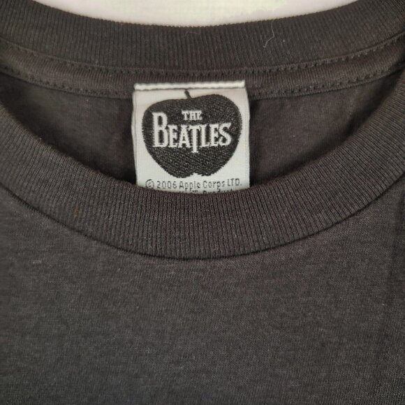 Vintage The Beatles Abbey Road Shirt Adult 2XLarge Black Apple Corps - Picture 5 of 10
